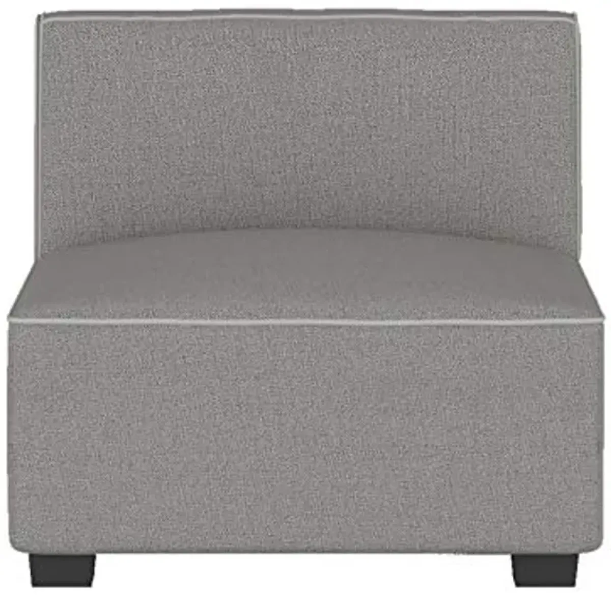 Lexicon Zayne Modular Unit, Armless Chair, Gray