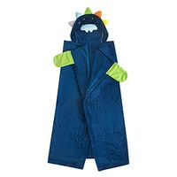 Heritage Kids Dinosaur Hooded Blanket Snuggle Wrap For Kids,Soft Wearable Cozy Throw with Hand Pockets,50"x40”