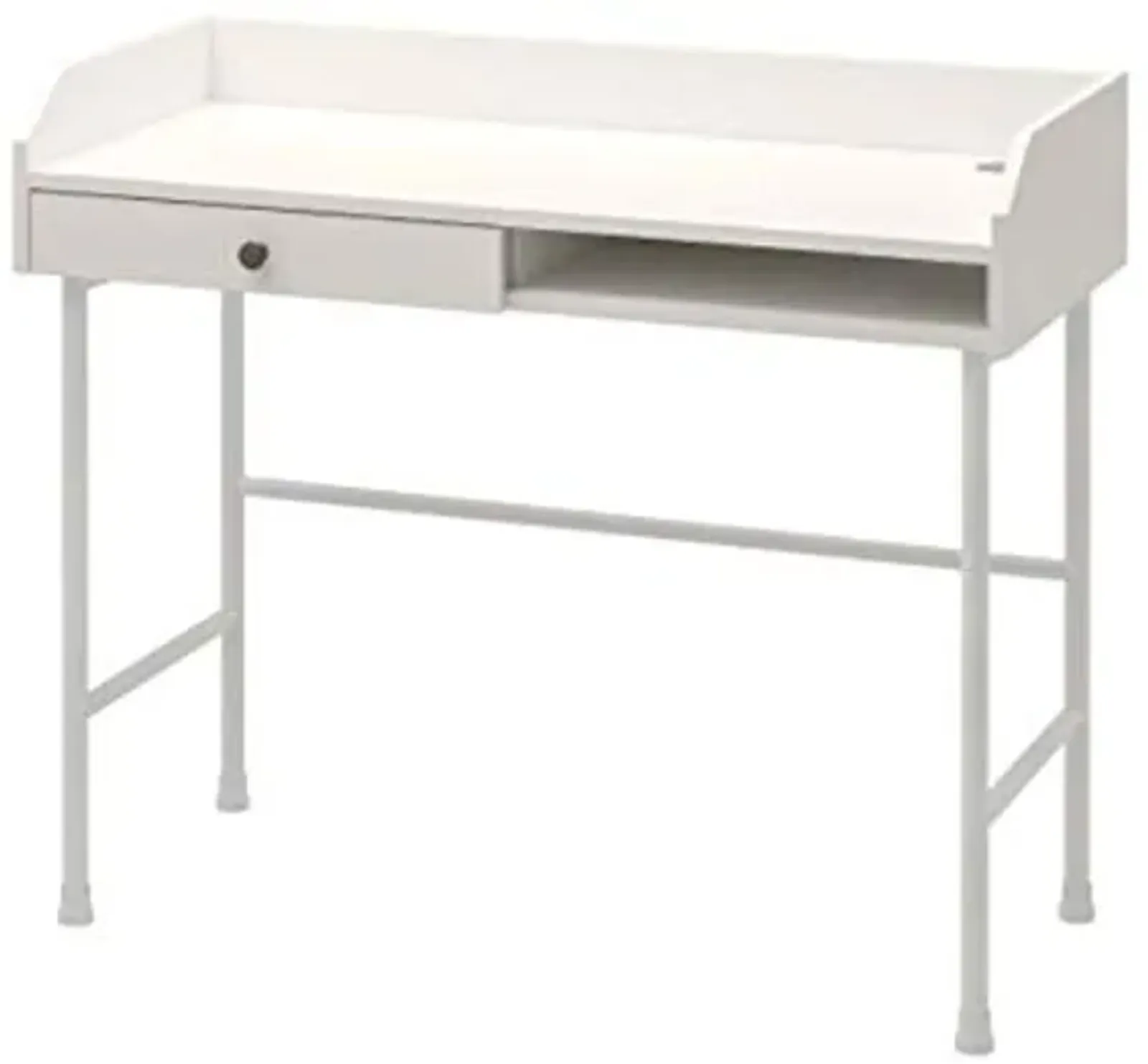 Ikea HAUGA Desk,100x84 cm (39 3/8x33 1/8 in) (White), Medium