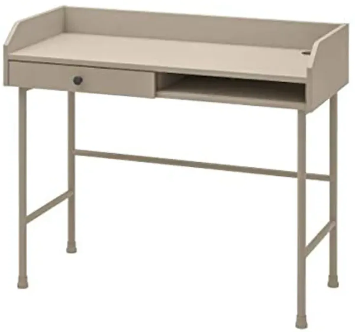 Ikea HAUGA Desk,100x84 cm (39 3/8x33 1/8") (Beige)