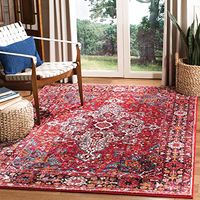 SAFAVIEH Vintage Hamadan Collection 11' x 15' Red/Multi VTH222A Oriental Traditional Persian Non-Shedding Living Room Bedroom Area Rug