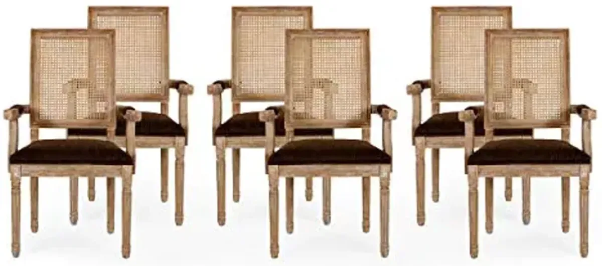 Christopher Knight Home Maria DINING CHAIR SETS, Brown + Natural