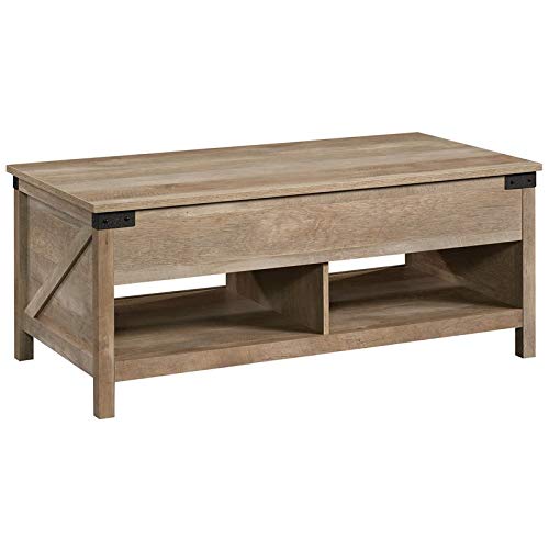 Sauder Bridge Acre Wood LiftTop Coffee Table in Lintel Oak, Lintel Oak