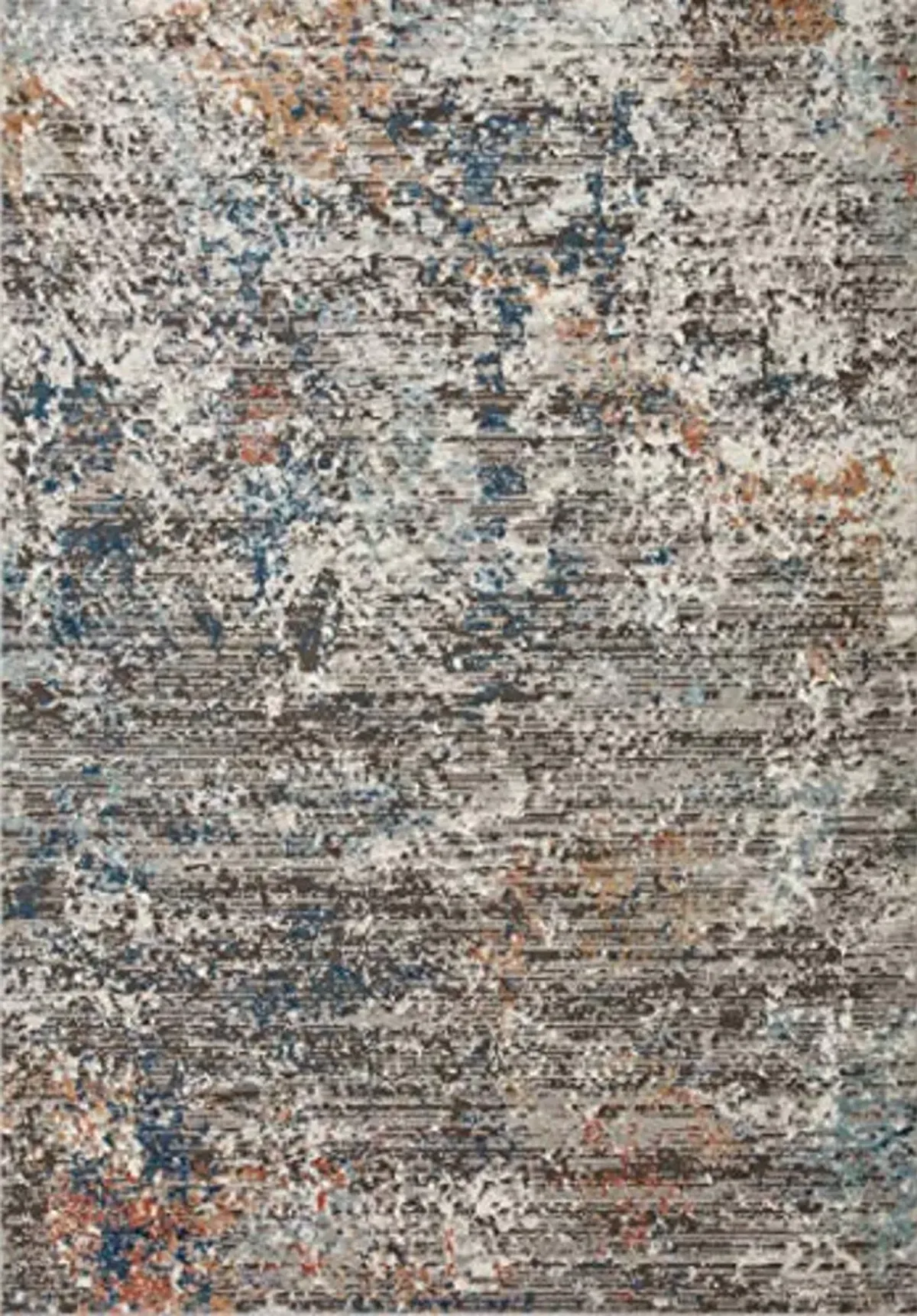 Loloi II Bianca Collection BIA-06 Granite/Multi 7'-11" x 10'-6" Area Rug