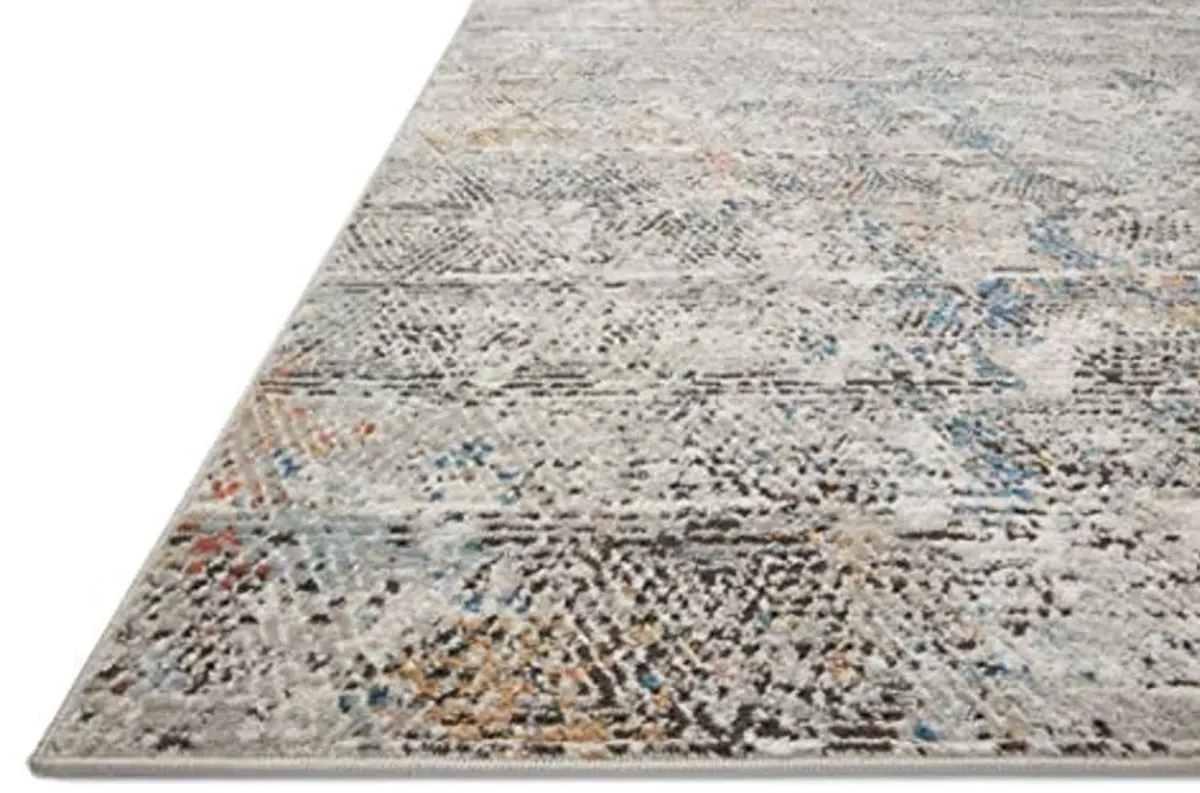 Loloi II Bianca Collection BIA-04 Grey/Multi 2'-8" x 13' Runner Rug