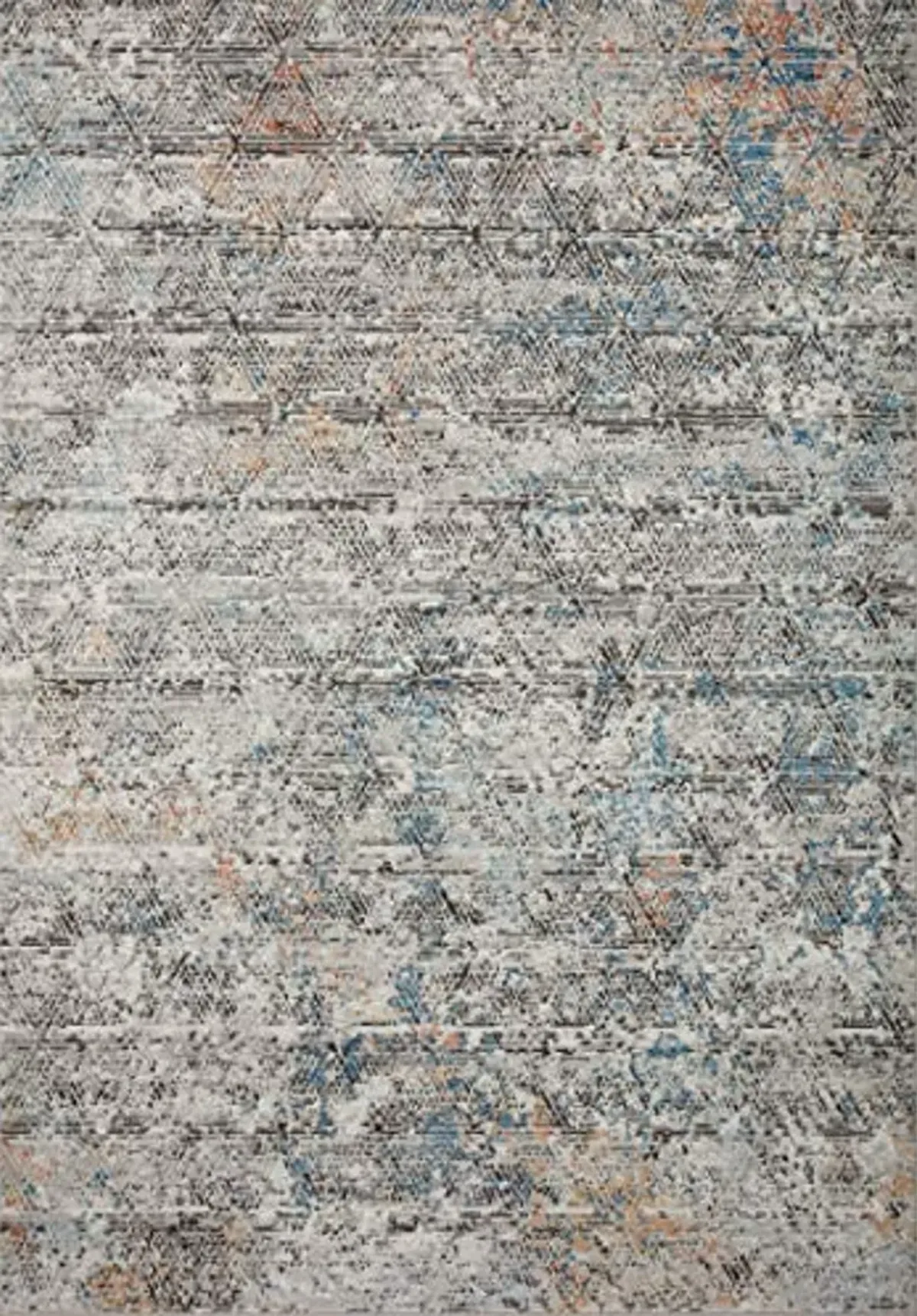 Loloi II Bianca Collection BIA-04 Grey/Multi 2'-8" x 13' Runner Rug