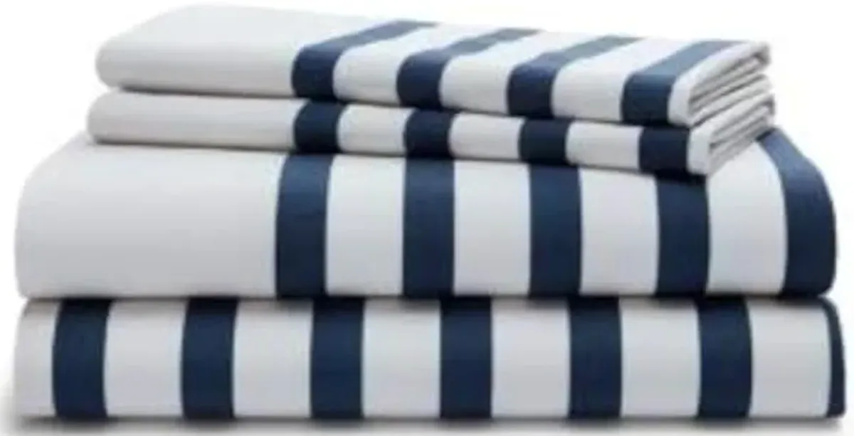 Ralph Lauren Evan Stripe King Sheet Set