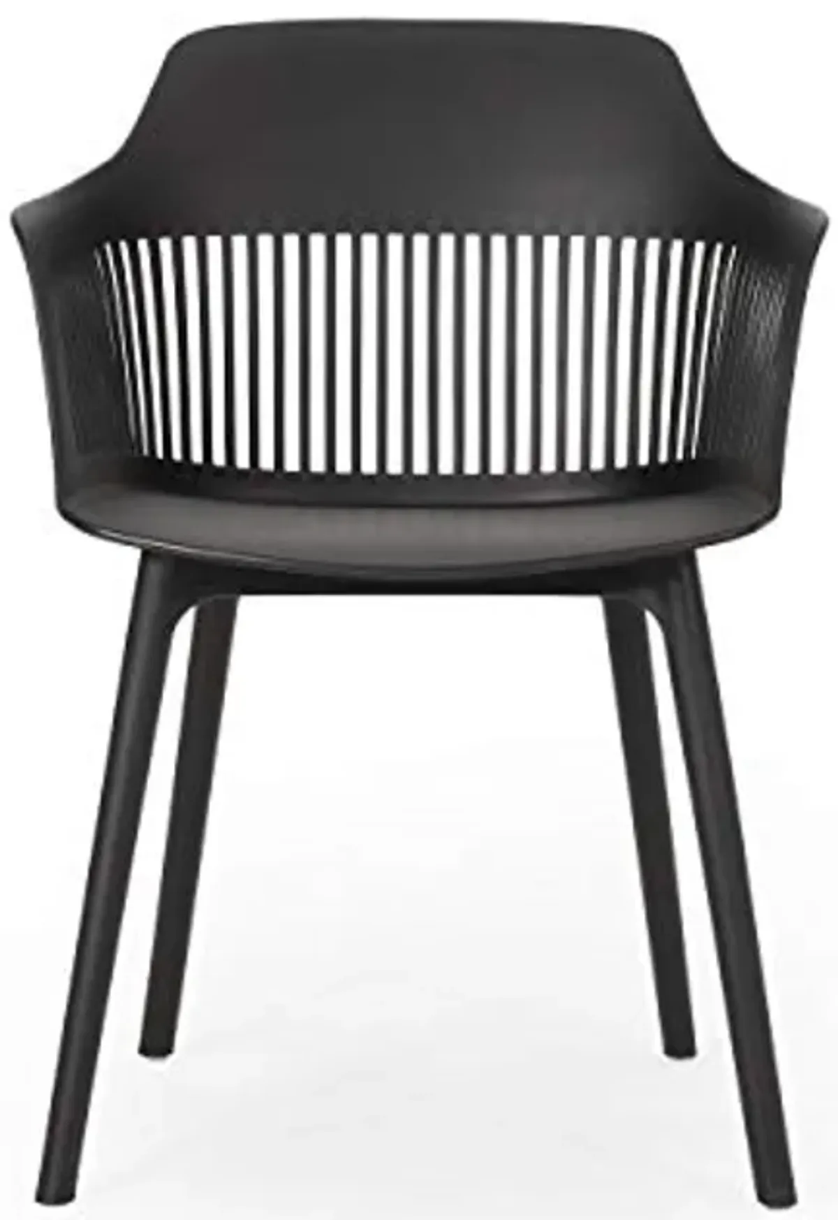 Christopher Knight Home Requeta Outdoor Dining Sets, Black + Teak