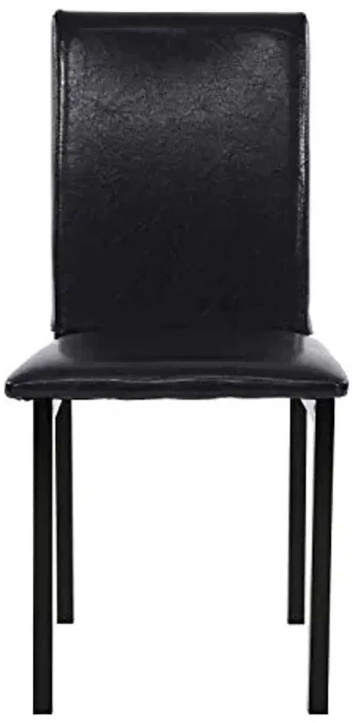 Lexicon Malaya Faux Leather Dining Chair (Set of 4), Dark Brown
