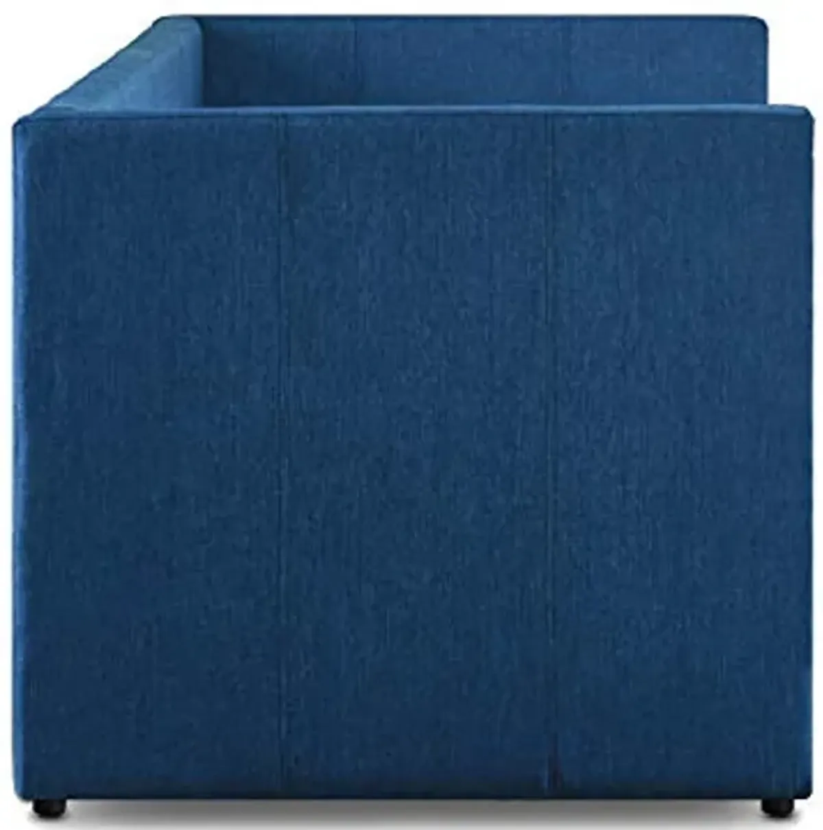 Lexicon Brantley Fabric Upholstered Daybed with Trundle, Twin, Blue