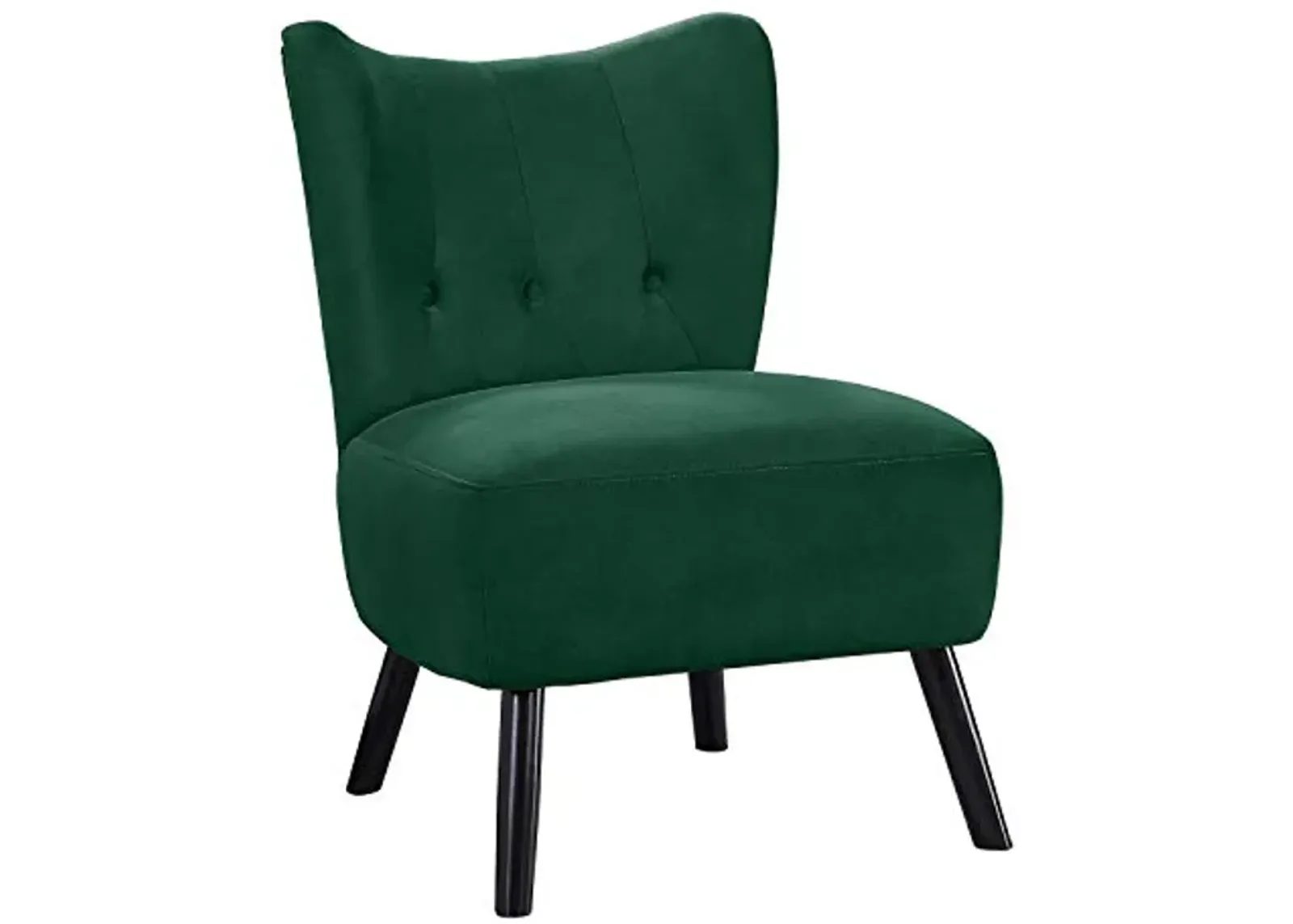 Lexicon Vada Tufted Velvet Accent Chair, 22.5" W, Green