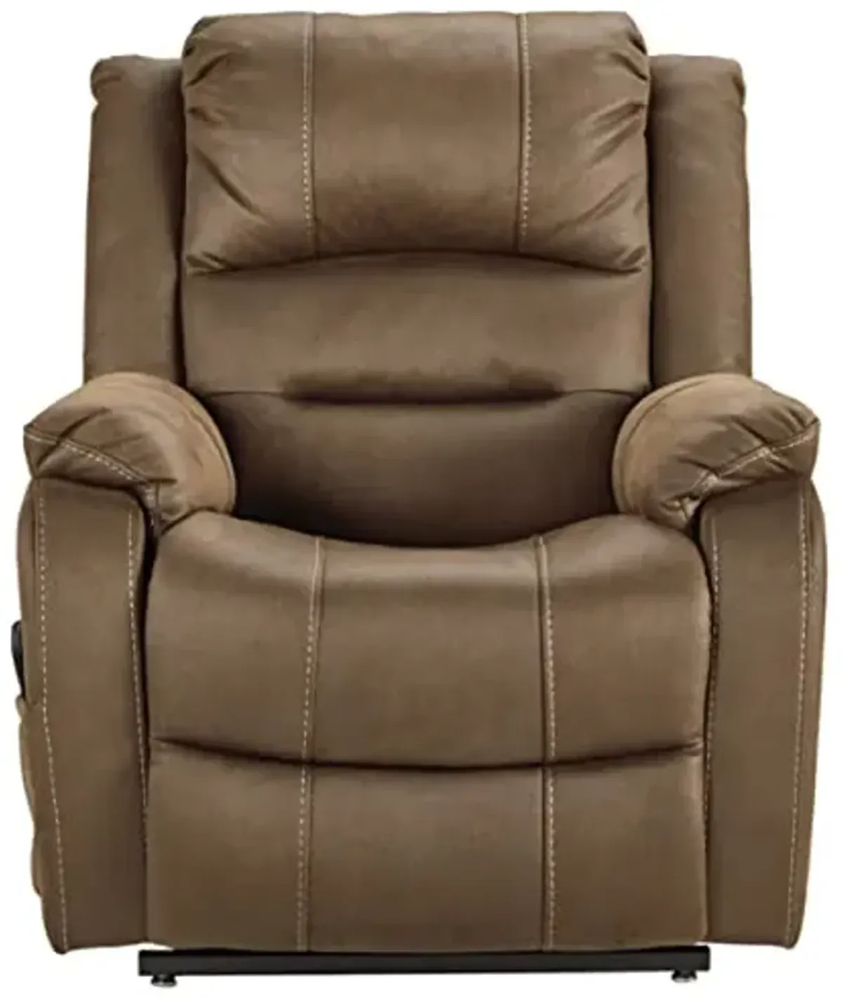 Signature Design by Ashley Whitehill Faux Leather Power Lift Recliner, Brown