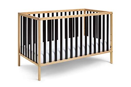 Baby Cache Deux Remi Island 3-in-1 Convertible Crib (Do Re Me) Natural & Black