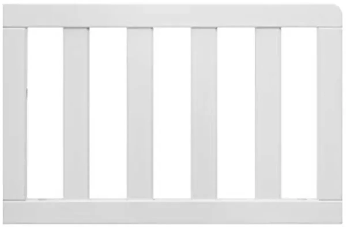 Baby Cache Suite Bebe Deux Remi Island Toddler Guard Rail in White, Natural (27975-WH)