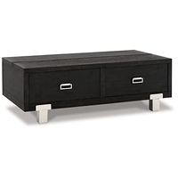 Signature Design by Ashley Chisago Lift Top Cocktail Table, Black