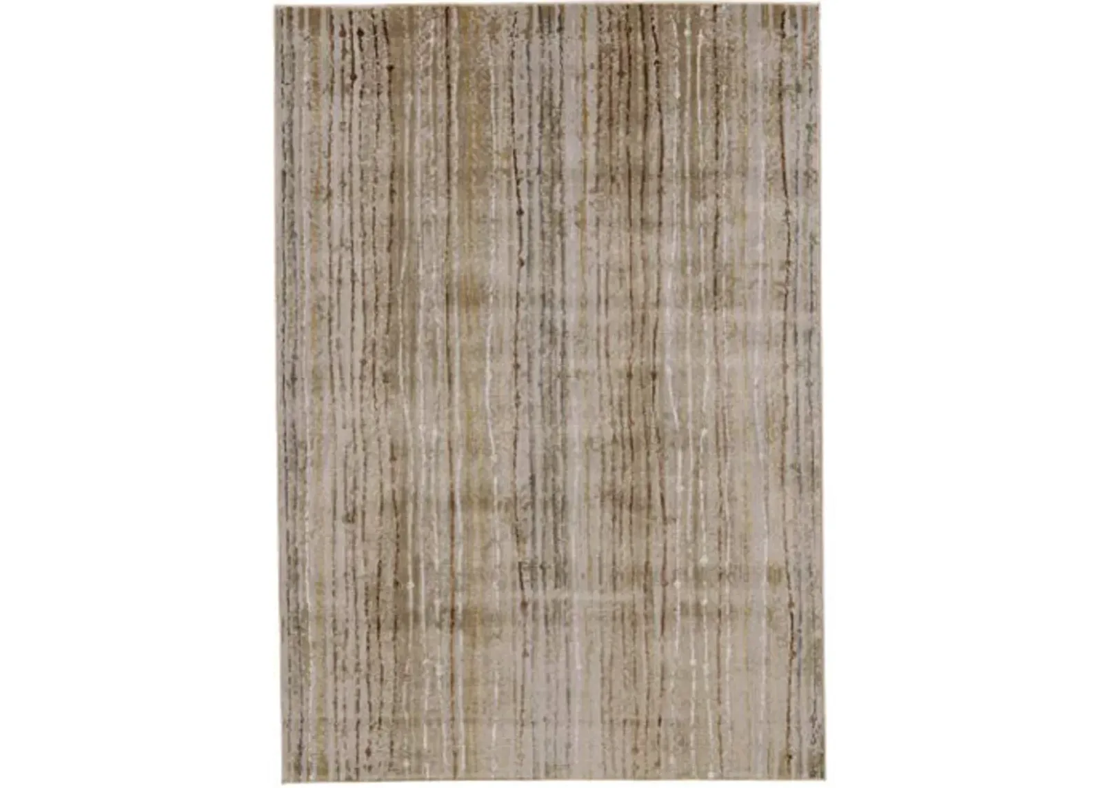 Feizy Rugs - Cannes Lustrous Textured Rug, Striated, Sierra Brown, 8ft x 11ft Area Rug