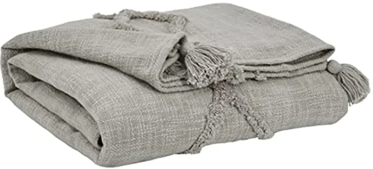 Signature Design by Ashley Kassidy Farmhouse Throw, Gray