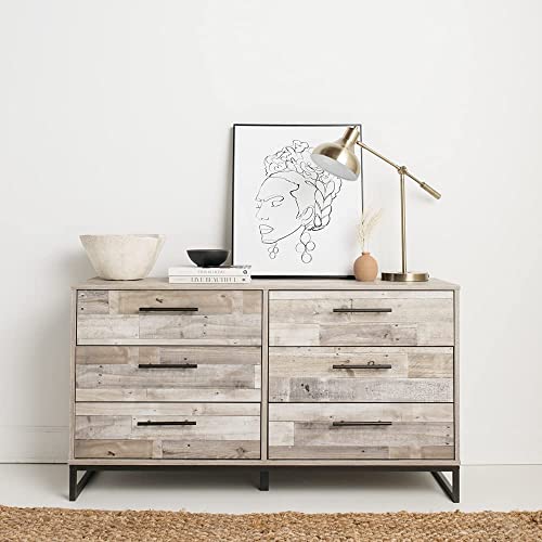 Signature Design by Ashley Neilsville Industrial 6 Drawer Dresser
