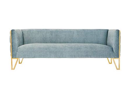 Manhattan Comfort Vector Armchair Set, Ocean Blue