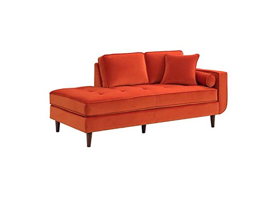 Lexicon Mapleton Chaise Lounge, Orange