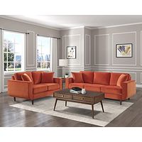 Lexicon Mapleton 2-Piece Living Room Set, Orange
