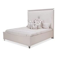 Michael Amini Glimmering Heights Four Poster, King, Ivory