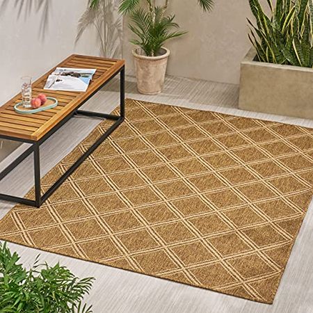 Christopher Knight Home Muffley Rug, 5'3" x 7', Natural