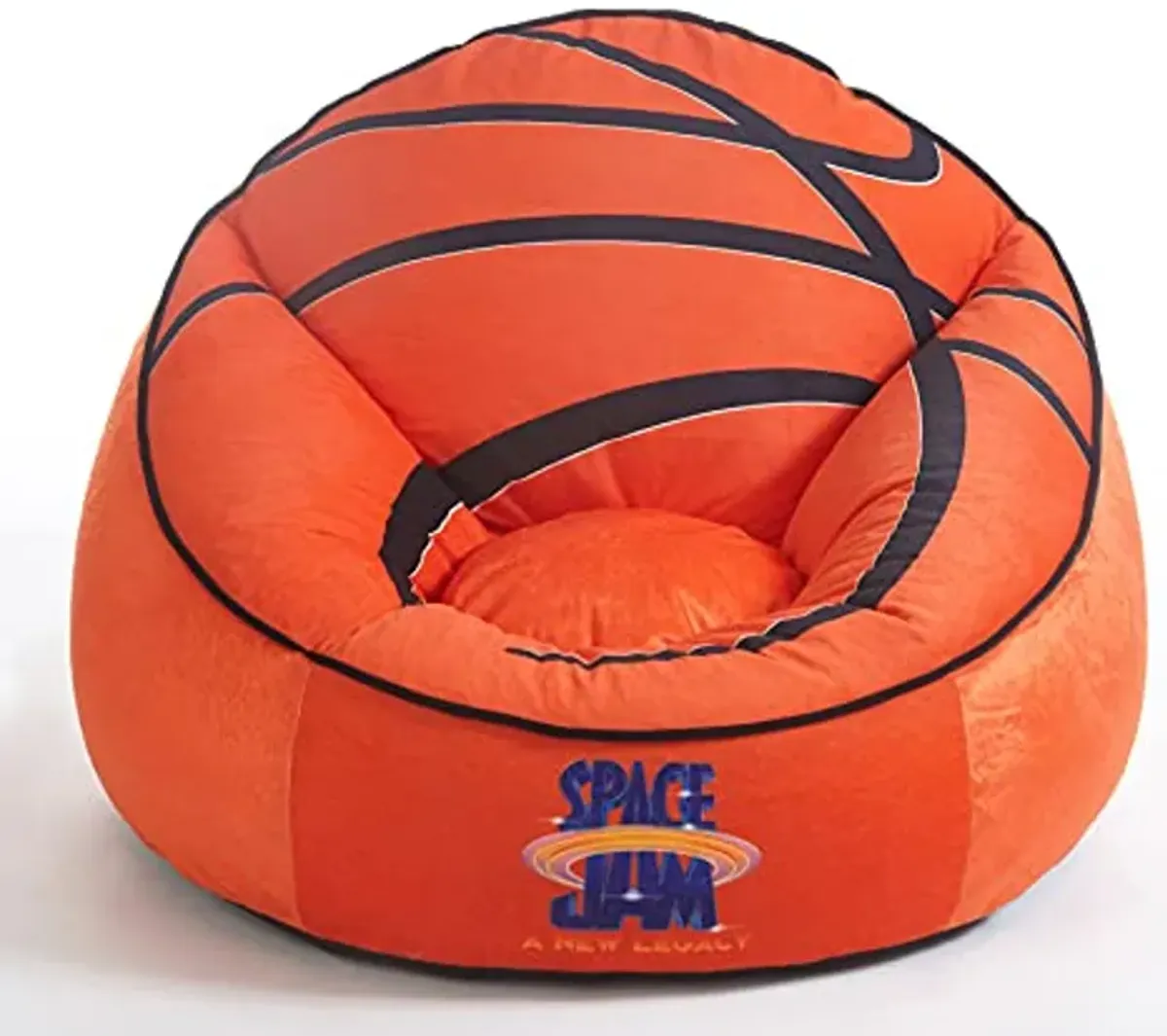 Idea Nuova Space JAM: A New Legacy Basketball Oversized Mink Bean Bag Chair, Ages 3+, Large, Space Jam