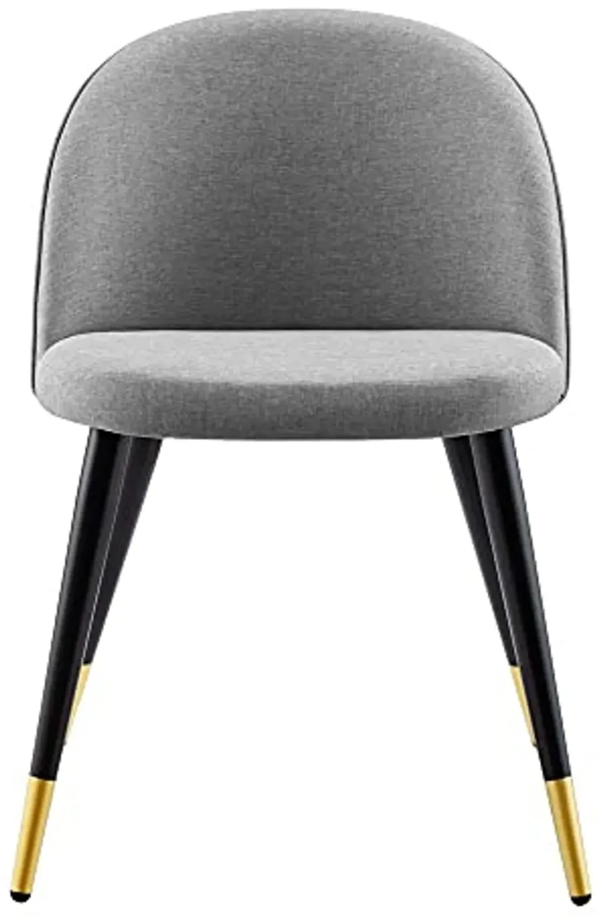 Modway Cordial Fabric Upholstered Accent Set of 2, Dining Chair, Light Gray