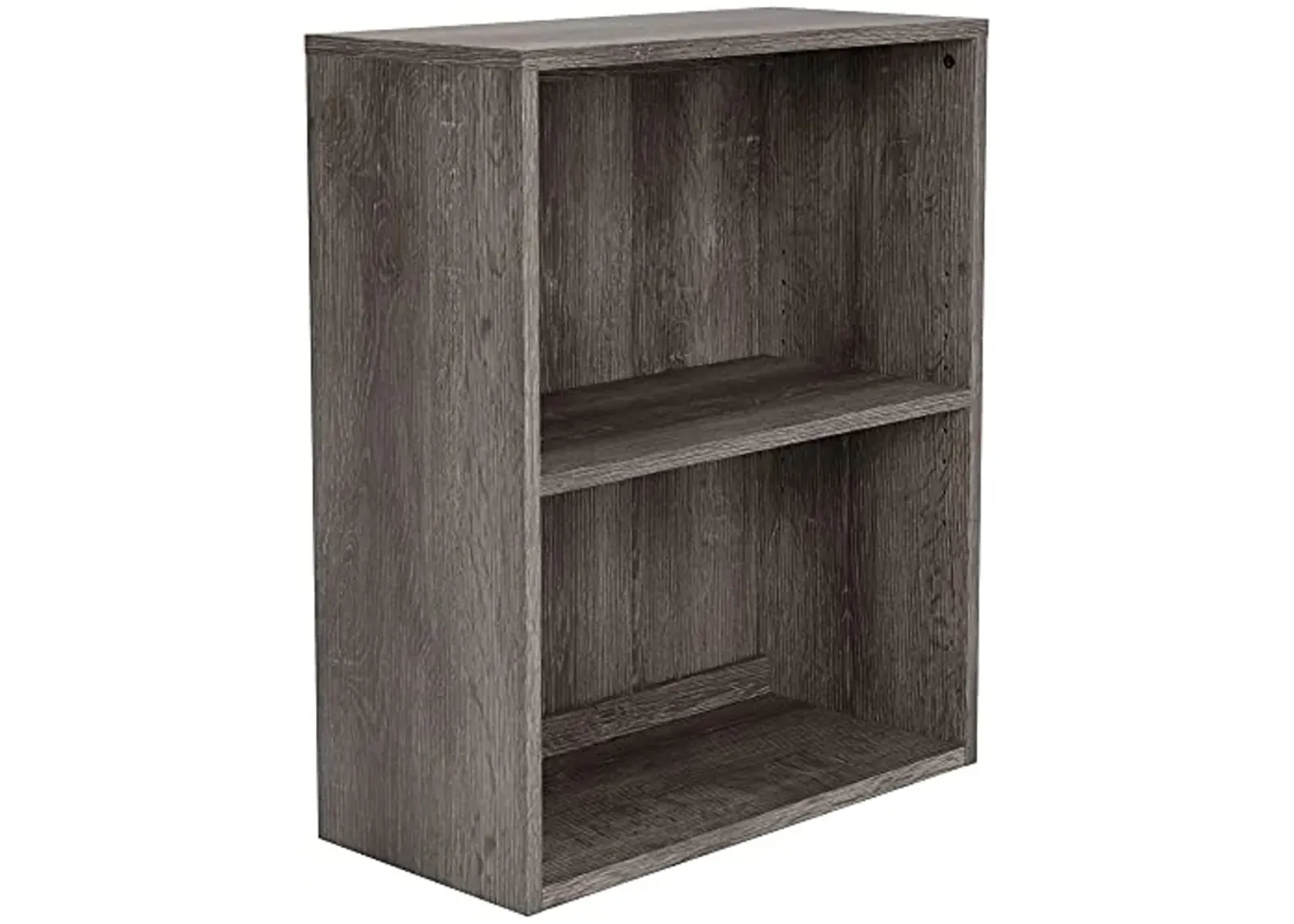 Signature Design by Ashley Arlenbry Modern Farmhouse 30" Bookcase with 1 Adjustable Shelf, Grayish Brown