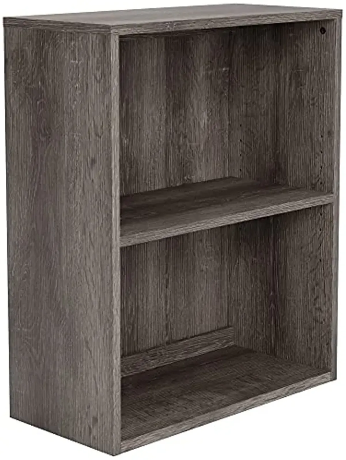 Signature Design by Ashley Arlenbry Modern Farmhouse 30" Bookcase with 1 Adjustable Shelf, Grayish Brown