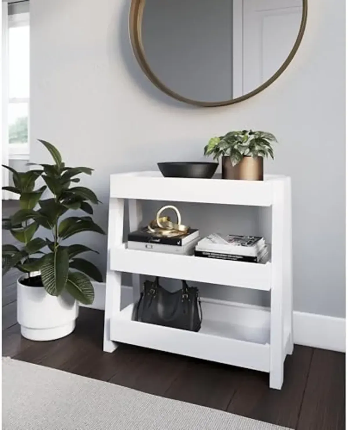 Signature Design by Ashley Blariden Modern Children's Accent Shelf, White