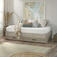 Sauder Pacific View Mate's Bed/Day Bed, Chalked Chestnut Finish