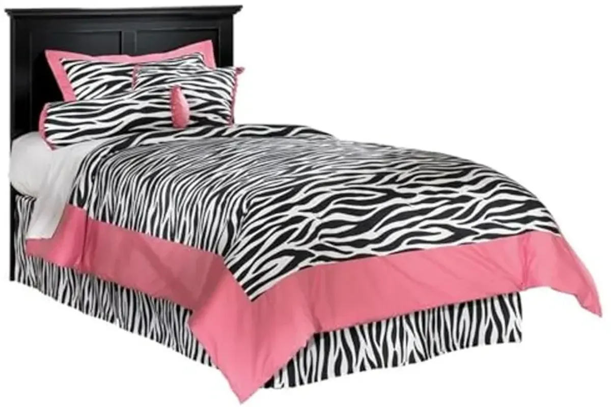 Ashley Maribel Panel Twin Headboard in Black