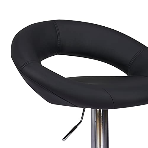 Abbyson Living Faux Leather Upholstered Adjustable Counter/Bar Stool