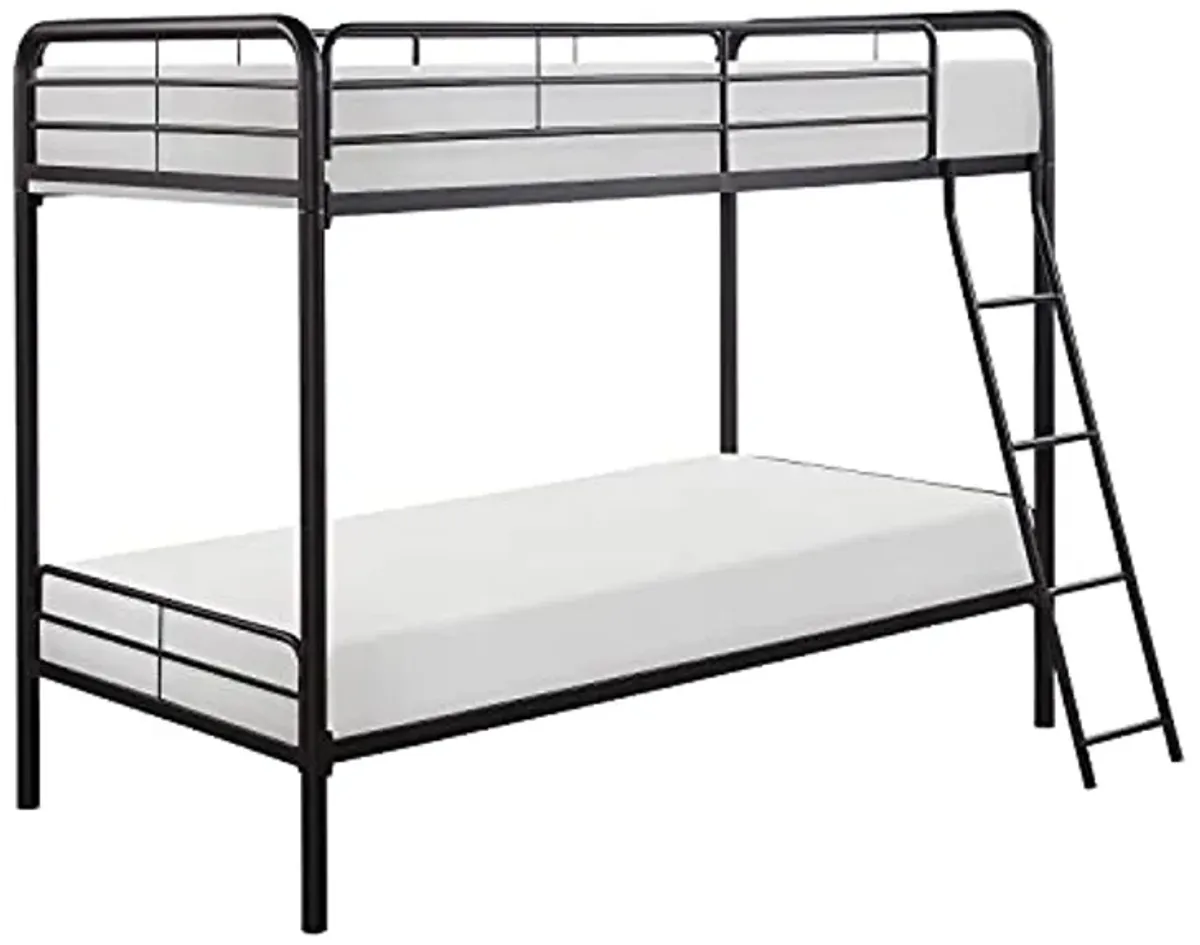 Lexicon Rayne Metal Bunk Bed, Twin/Twin, Dark Bronze