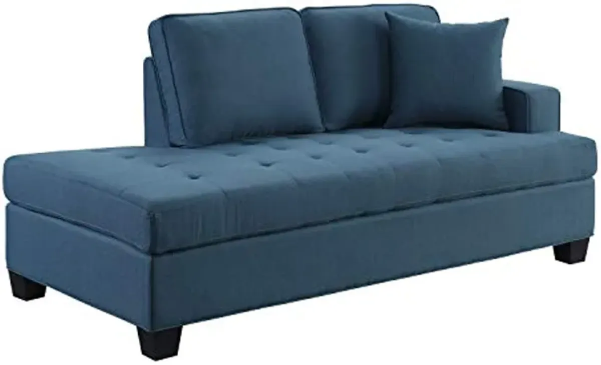 Lexicon Fernleaf Chaise Lounge, Blue