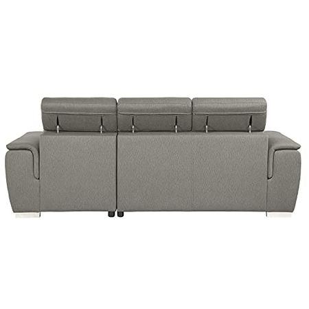 Lexicon Cataleya 2-Piece Sectional Sofa with Right Chaise, Brown