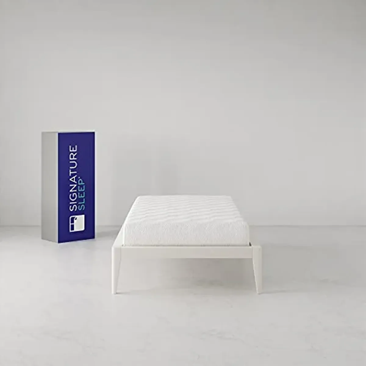 Signature Sleep Memoir 8 Inch Gel Memory Foam Mattress, Twin Size