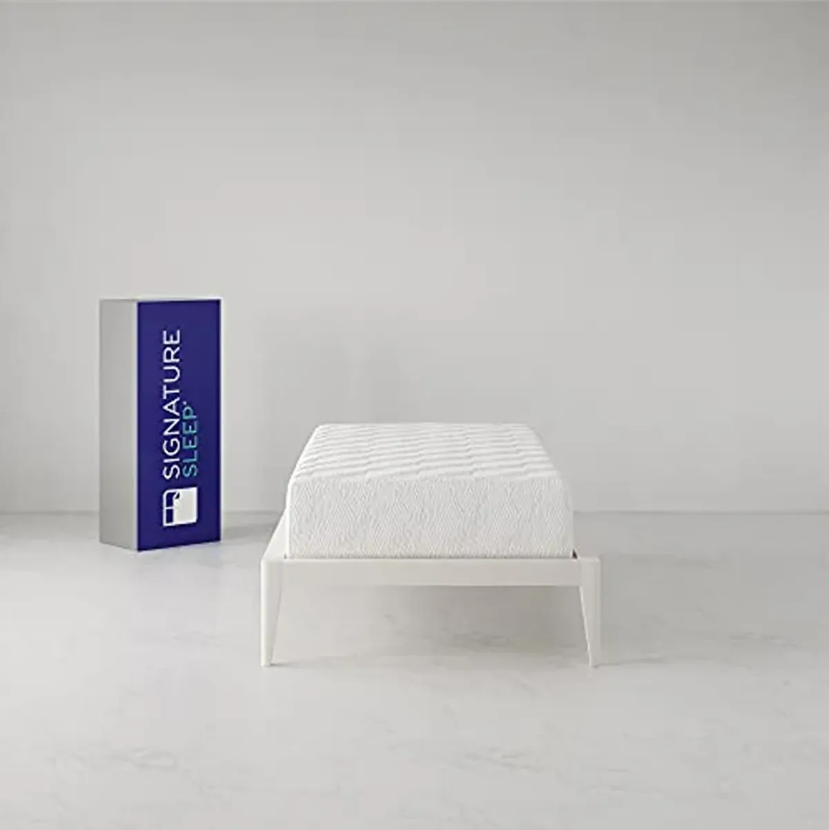 Signature Sleep Memoir 12 Inch Gel Memory Foam Mattress, Twin Size