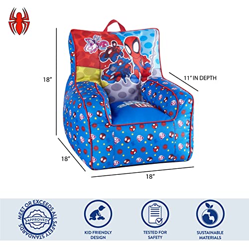 Idea Nuova Marvel Spidey & His Amazing Friends Toddler Nylon Bean Bag ...