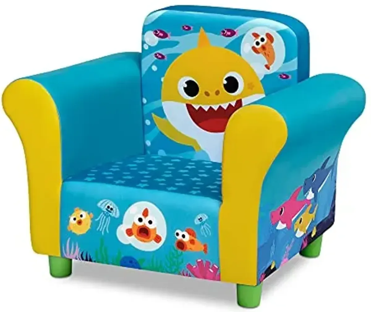 Delta Children Upholstered Chair, Baby Shark