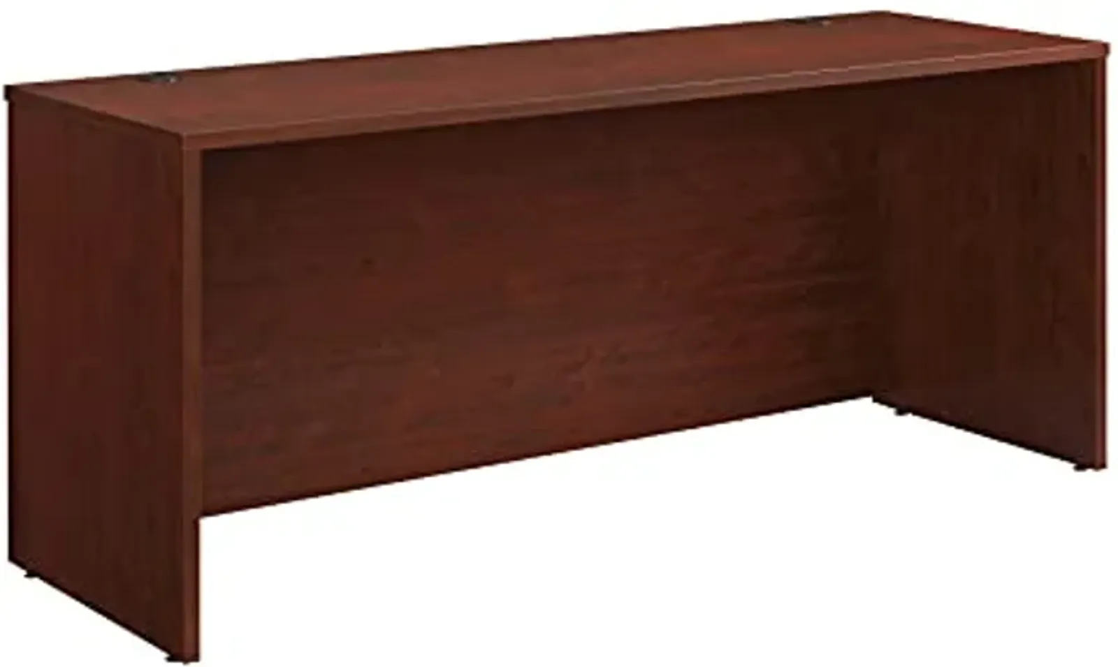 OfficeWorks by Sauder Affirm 72'' x 24'' Commercial Office Desk, L: 71.10'' x W: 23.47'' x H: 29.29'', in Classic Cherry Finish