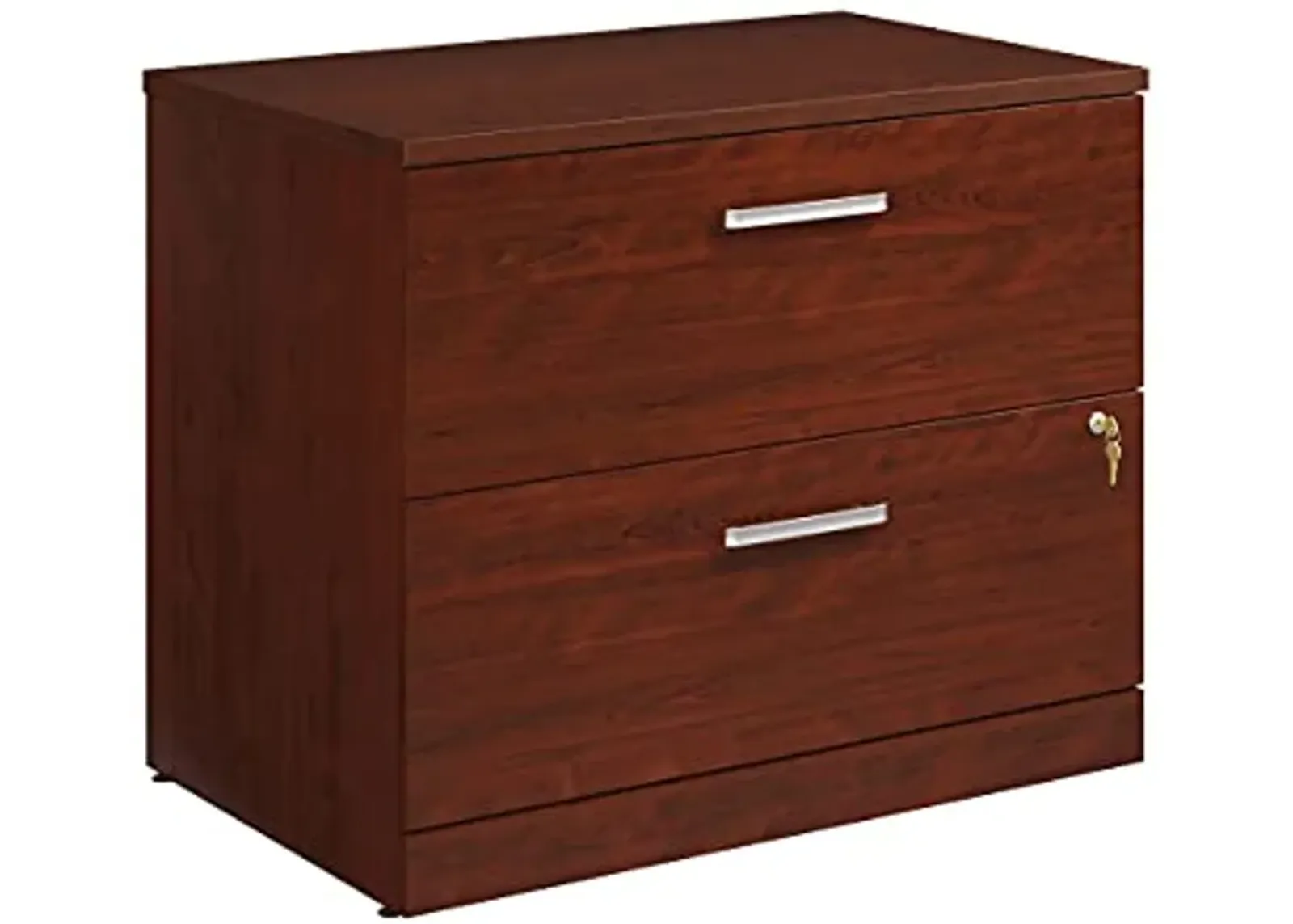 OfficeWorks by Sauder Affirm Lateral File, L: 35.43" x W: 23.47" x H: 29.29", Classic Cherry