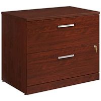 OfficeWorks by Sauder Affirm Lateral File, L: 35.43" x W: 23.47" x H: 29.29", Classic Cherry Finish