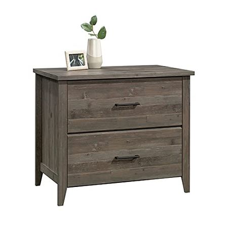 Sauder Summit Station 2-Drawer Lateral File Cabinet in Pebble Pine, Pebble Pine Finish