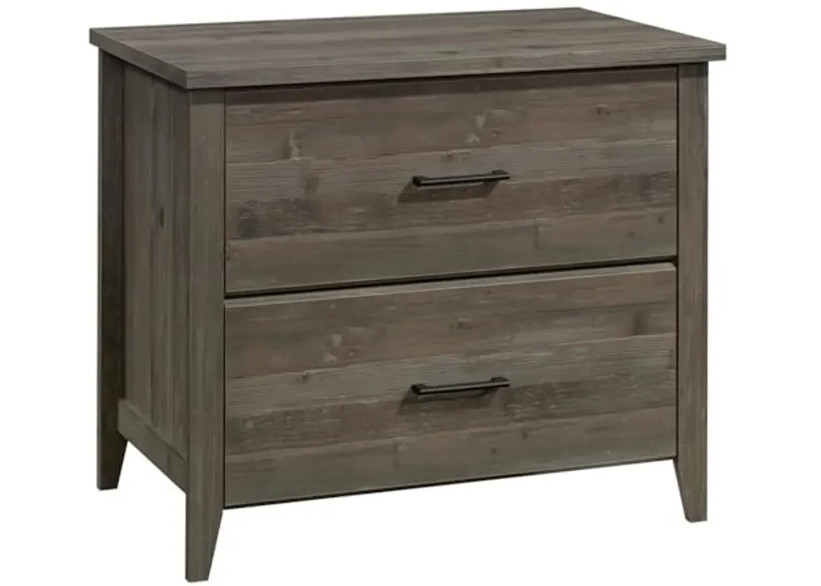 Sauder Summit Station 2-Drawer Lateral File Cabinet in Pebble Pine, Pebble Pine Finish