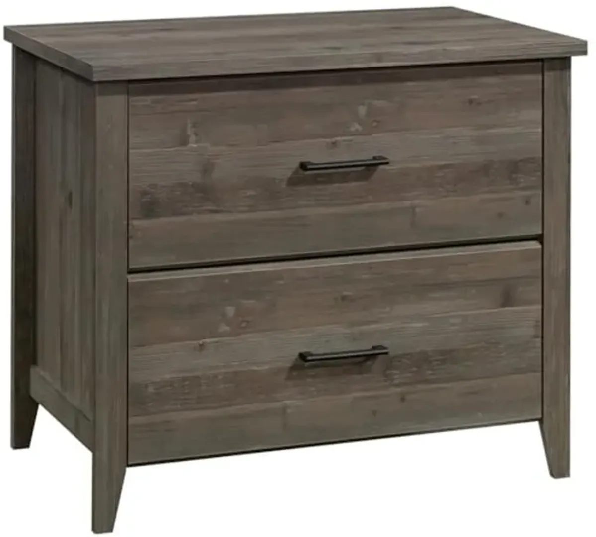 Sauder Summit Station 2-Drawer Lateral File Cabinet in Pebble Pine, Pebble Pine Finish