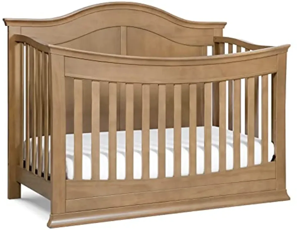 DaVinci Meadow 4-in-1 Convertible Crib in Hazelnut, Greenguard Gold Certified