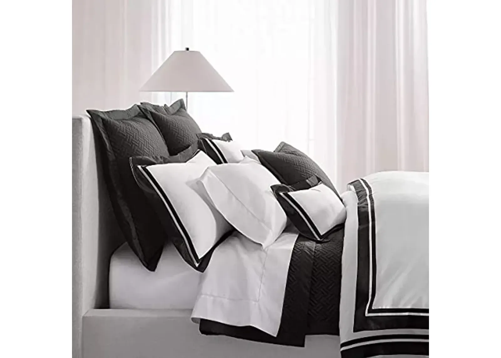 Rallph Lauren King Duvet Cover Bowery/ Metropolitan Grey Cotton